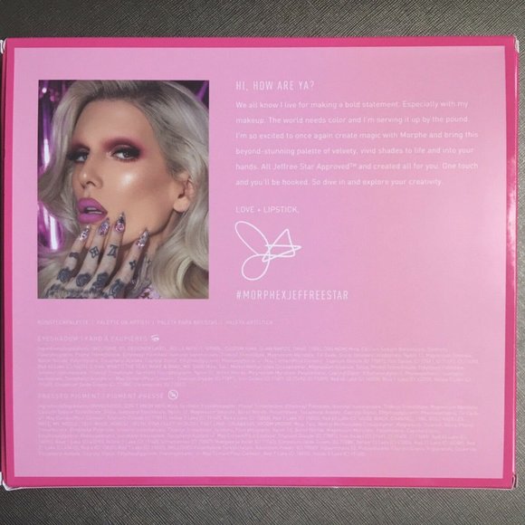 NEW MORPHE X JEFFREE STAR ARTISTRY PALETTE - Picture 11 of 13